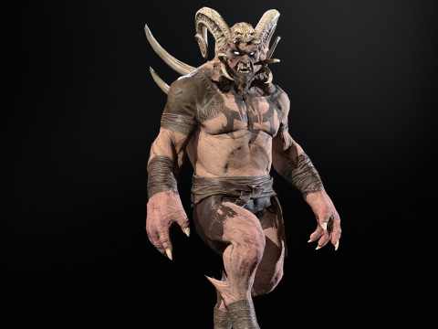DemonBoss3 3D Modell