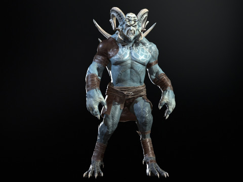 DemonBoss3 3D Modell