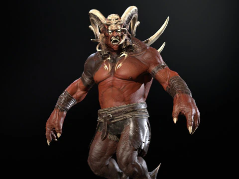 DemonBoss3 Modello 3D