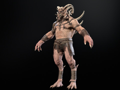 DemonBoss3 3D Modell
