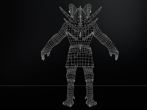 DemonBoss3 3D Modell