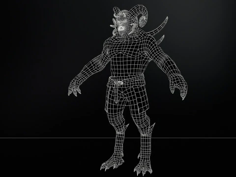 DemonBoss3 Modello 3D