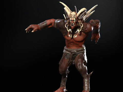DemonBoss3 Modello 3D
