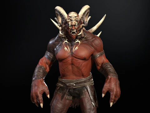 DemonBoss3 Modello 3D