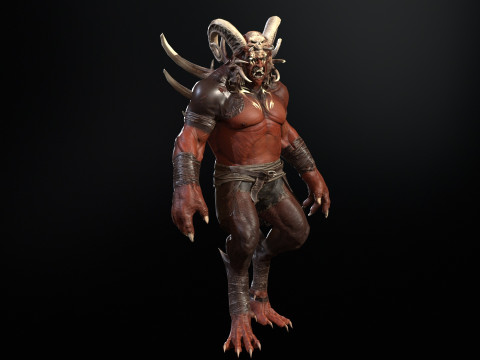 DemonBoss3 3D Modell