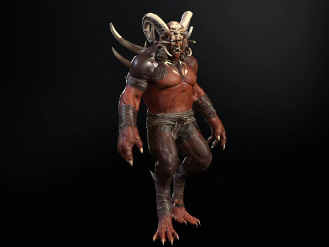 DemonBoss3 Modello 3D