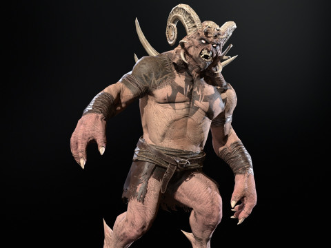DemonBoss3 3D Modell