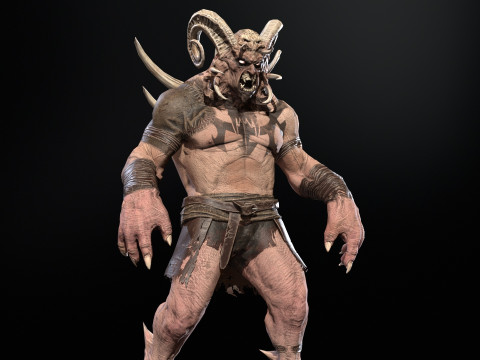 DemonBoss3 3D Modell