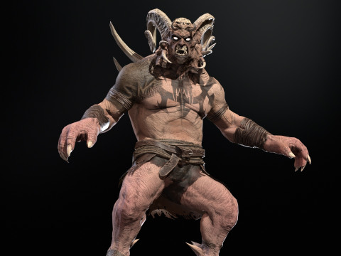DemonBoss3 3D Modell