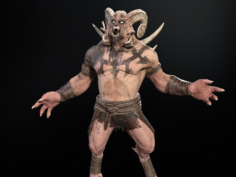 DemonBoss3 3D Modell