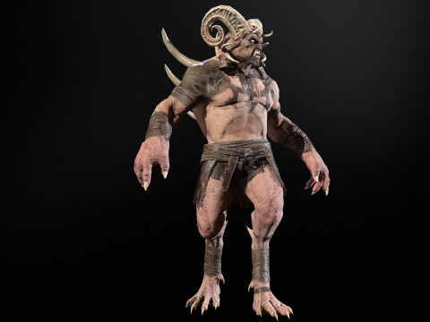 DemonBoss3 3D Modell