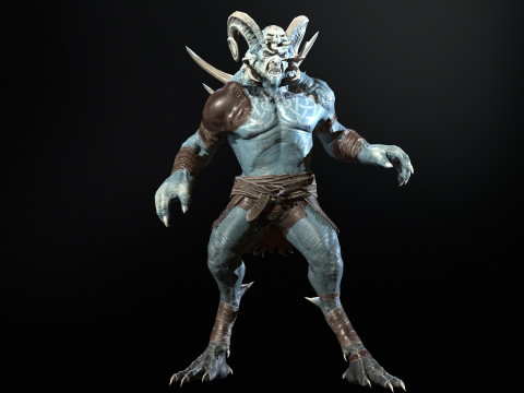 DemonBoss3 3D Modell