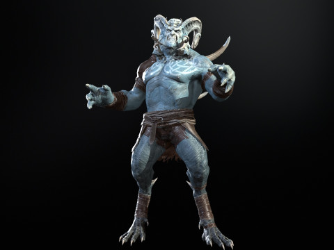 DemonBoss3 3D Modell