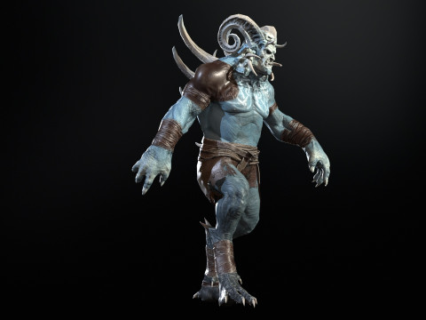DemonBoss3 3D Modell