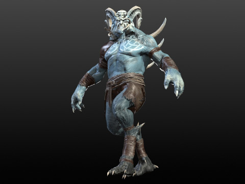 DemonBoss3 3D Modell