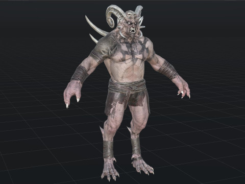 DemonBoss3 3D Modell
