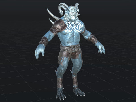 DemonBoss3 3D Modell