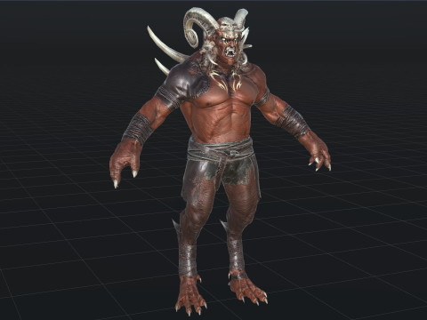 DemonBoss3 3D Modell