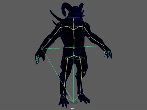 DemonBoss3 3D Modell
