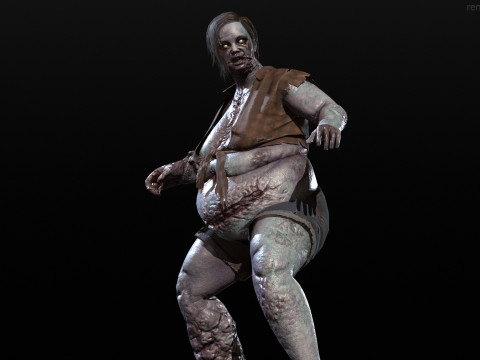 Urban Zombie7 3D Модель