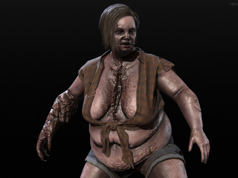 Urban Zombie7 3D Модель