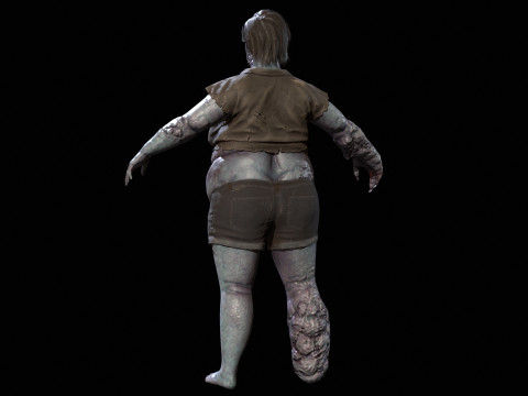 Urban Zombie7 3D Модель
