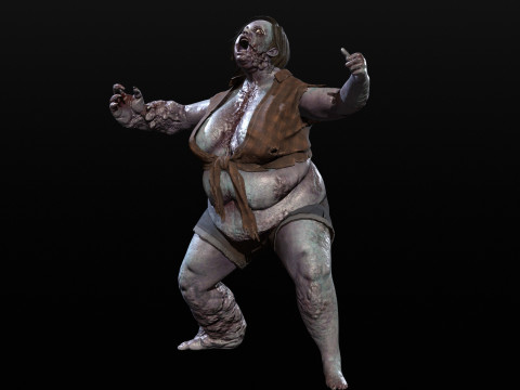 Urban Zombie7 3D Модель