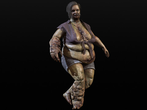 Urban Zombie7 3D Модель
