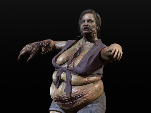 Urban Zombie7 3D Модель