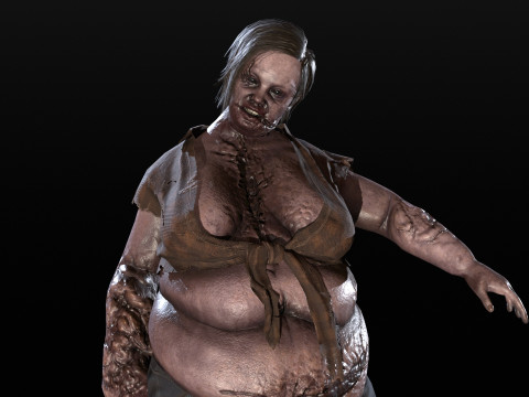 Urban Zombie7 3D Модель