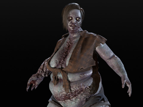 Urban Zombie7 3D Модель