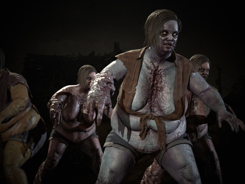 Urban Zombie7 3D Модель