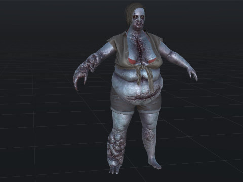 Urban Zombie7 3D Модель