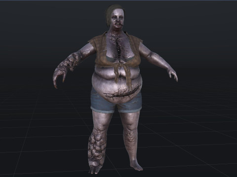 Urban Zombie7 3D Модель