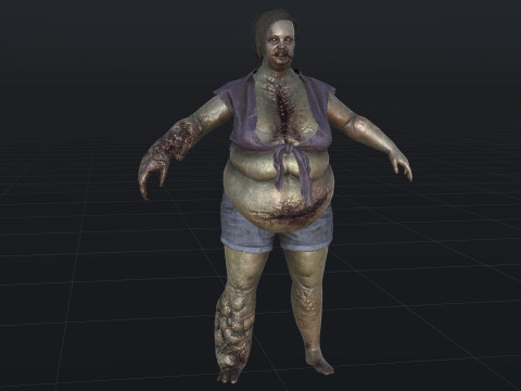 Urban Zombie7 3D Модель