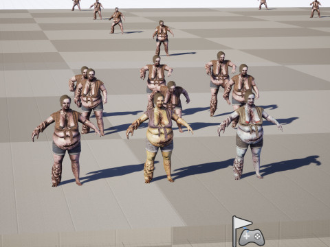 Urban Zombie7 3D Модель