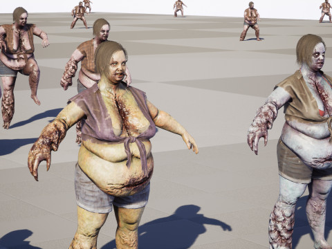 Urban Zombie7 3D Модель