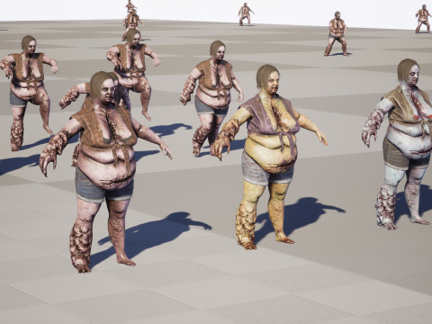 Urban Zombie7 3D Модель