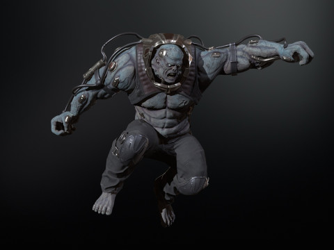 UrbanZombie6 3D Model