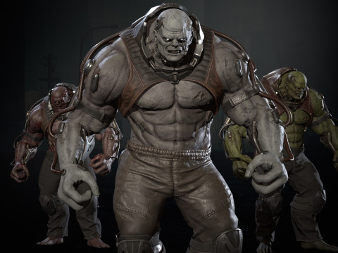 UrbanZombie6 3D Model