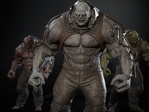 UrbanZombie6 3D Model