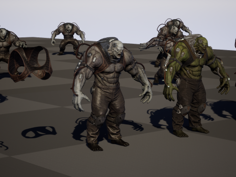 UrbanZombie6 3D Model