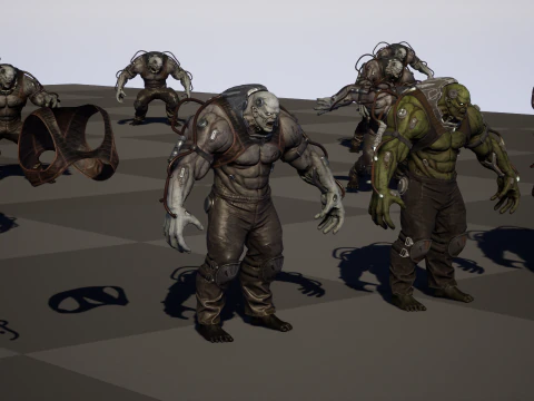 UrbanZombie6 3D Model