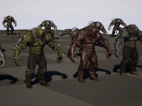 UrbanZombie6 3D Model