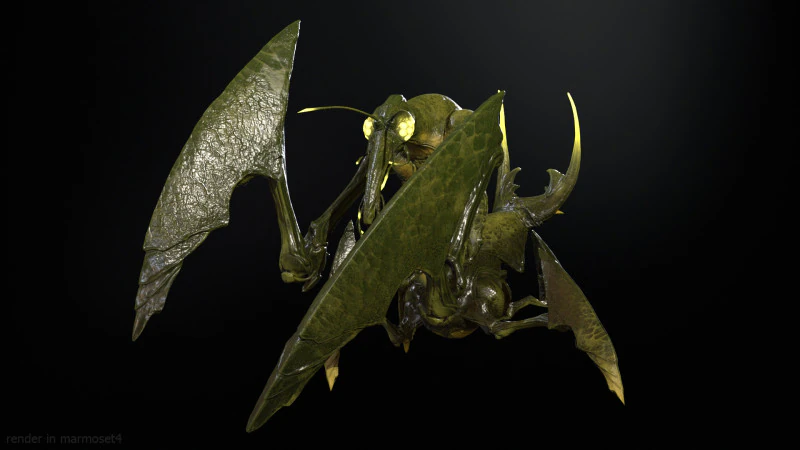 博戈莫尔 3D 模型 .c4d .max .obj .3ds .fbx .stl .blend 