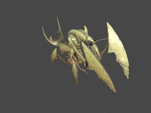 Bogomol 3Dモデル