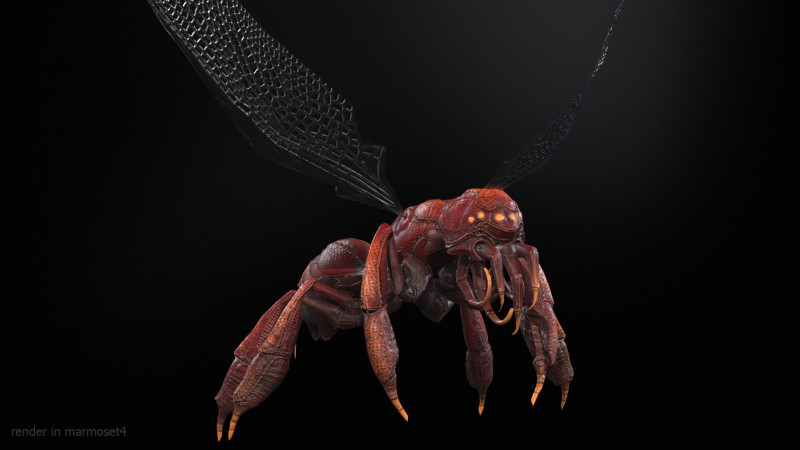 SpiderOsa Model 3D .c4d .max .obj .3ds .fbx .stl .blend 