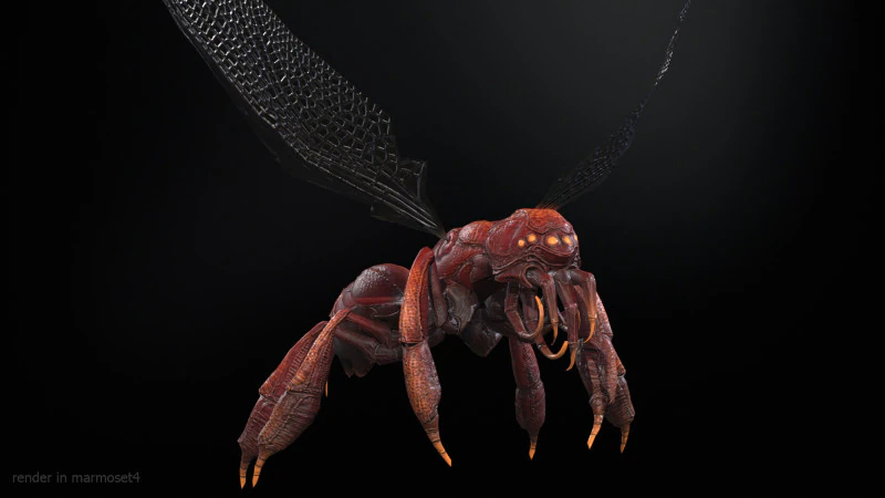 SpiderOsa 3D Model .c4d .max .obj .3ds .fbx .stl .blend 