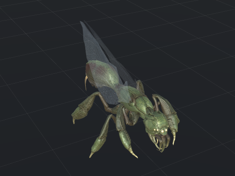 SpiderOsa Model 3D