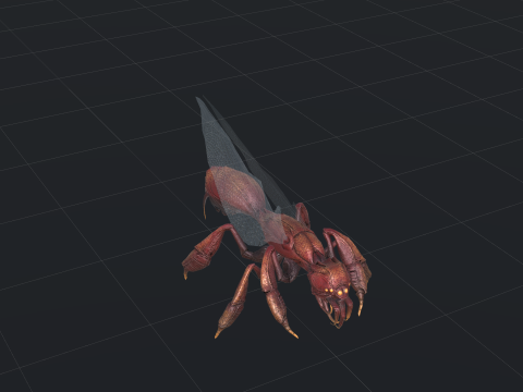 SpiderOsa Model 3D